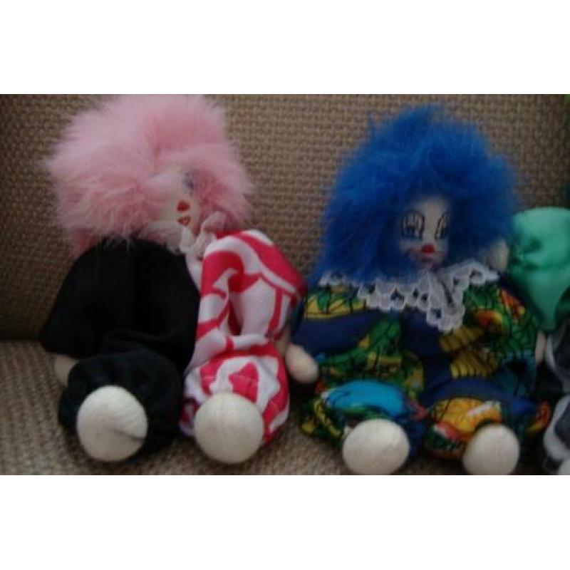 Diverse (3) verschillende clowns / clown