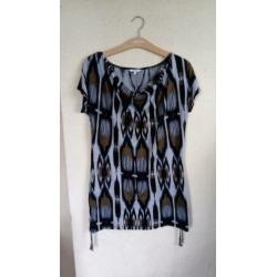 Mooi lang licht Getaillieerd shirt Miss Etam maat XL /44