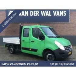 Renault Master T35 2.3dCi 150pk L2 dubbele cabine Open laadb