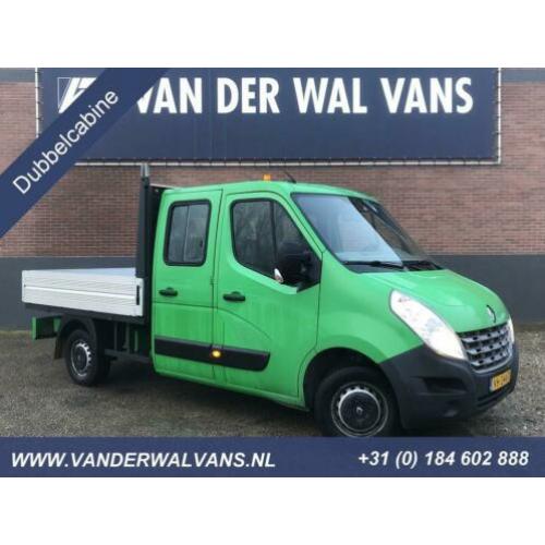 Renault Master T35 2.3dCi 150pk L2 dubbele cabine Open laadb