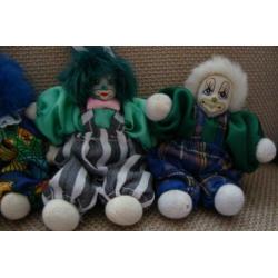 Diverse (3) verschillende clowns / clown
