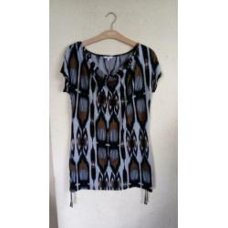 Mooi lang licht Getaillieerd shirt Miss Etam maat XL /44