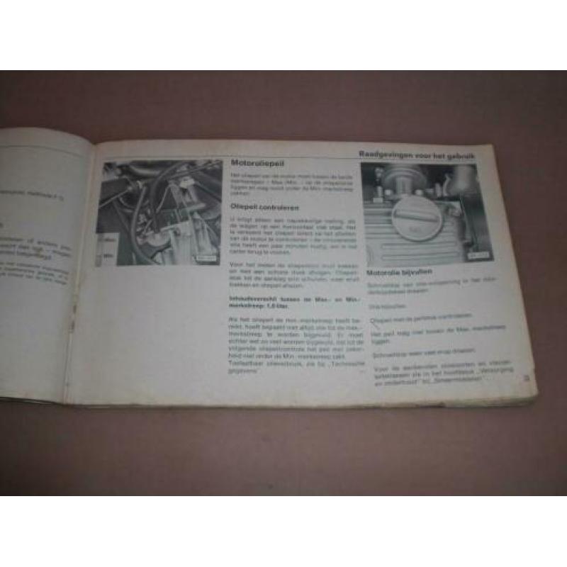 Handleiding/ instructieboekje Audi 100/ 1976