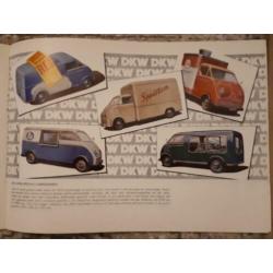 Autofolder DKW bestelwagen 3-6
