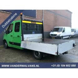 Renault Master T35 2.3dCi 150pk L2 dubbele cabine Open laadb
