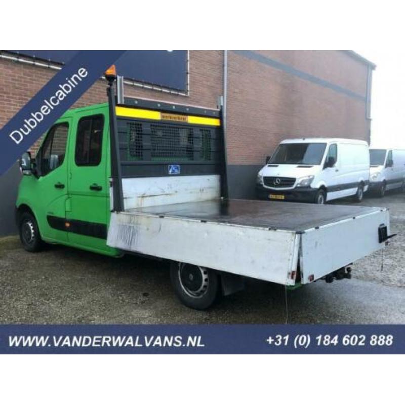 Renault Master T35 2.3dCi 150pk L2 dubbele cabine Open laadb