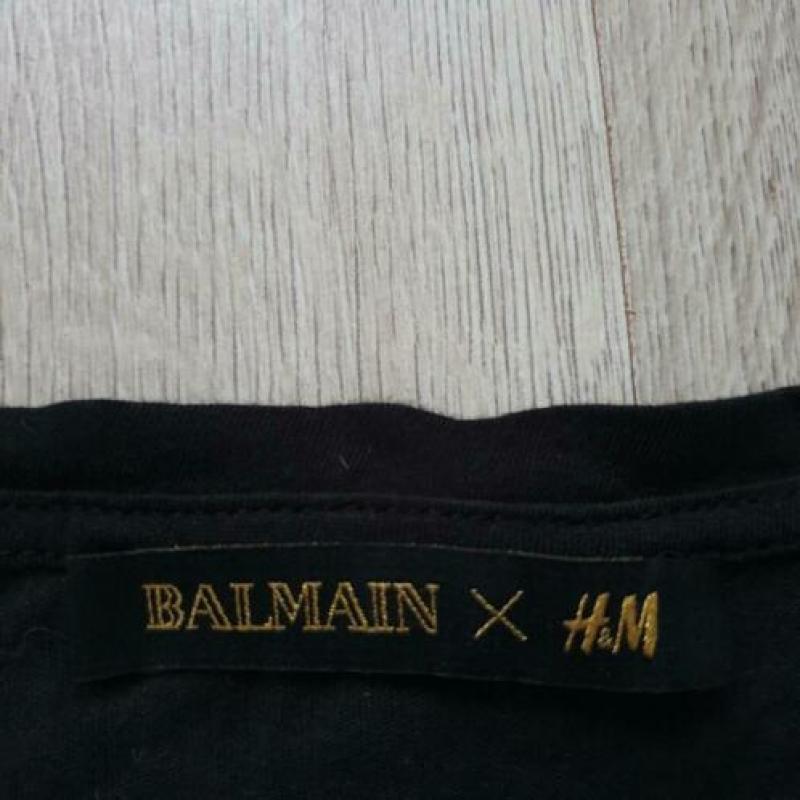 Balmain x h&m shirt ZGAN maat m