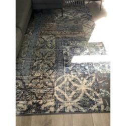 Desso blauw /grijs 240 bij 160 1jaar oud