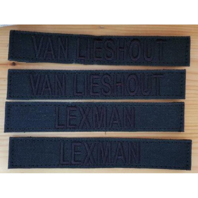Naamlint Zwart op Zwart, BLACK OPS