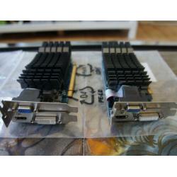 NVIDIA GT 610 2 GB HDMI DVI VGA LP Videokaart Te Koop!