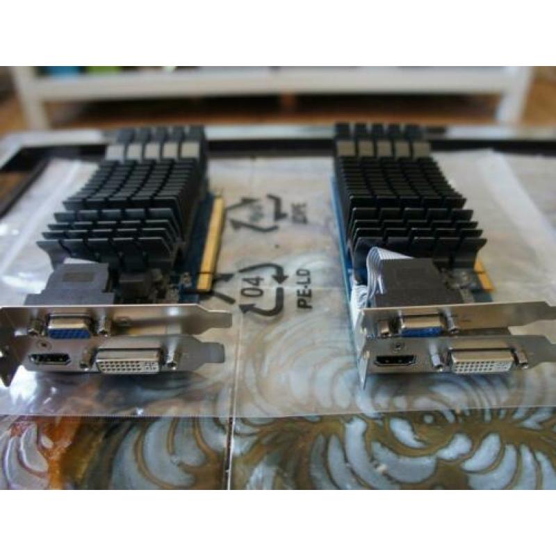 NVIDIA GT 610 2 GB HDMI DVI VGA LP Videokaart Te Koop!