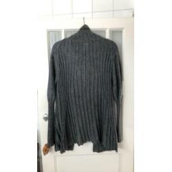 Sarah Pacini grijs vest one size