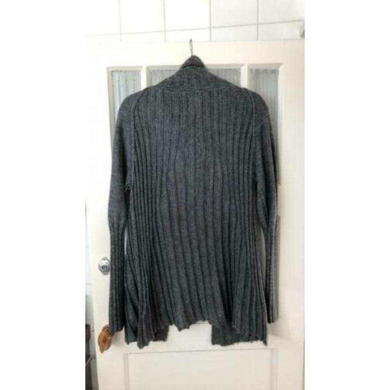 Sarah Pacini grijs vest one size