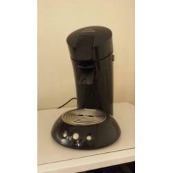 Philips Senseo apparaat met koffiepadhouder.