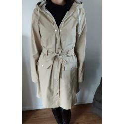 Rains curve regenjas met riem maat XS/S valt als S/M