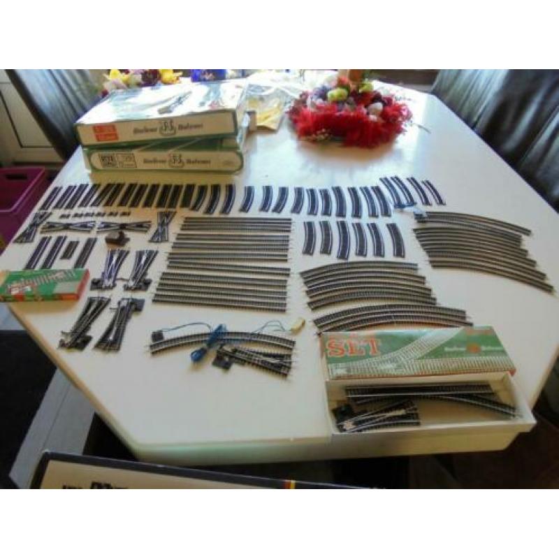 TT treinen sets 2x plus extra rails als nieuw