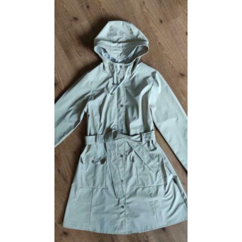 Rains curve regenjas met riem maat XS/S valt als S/M
