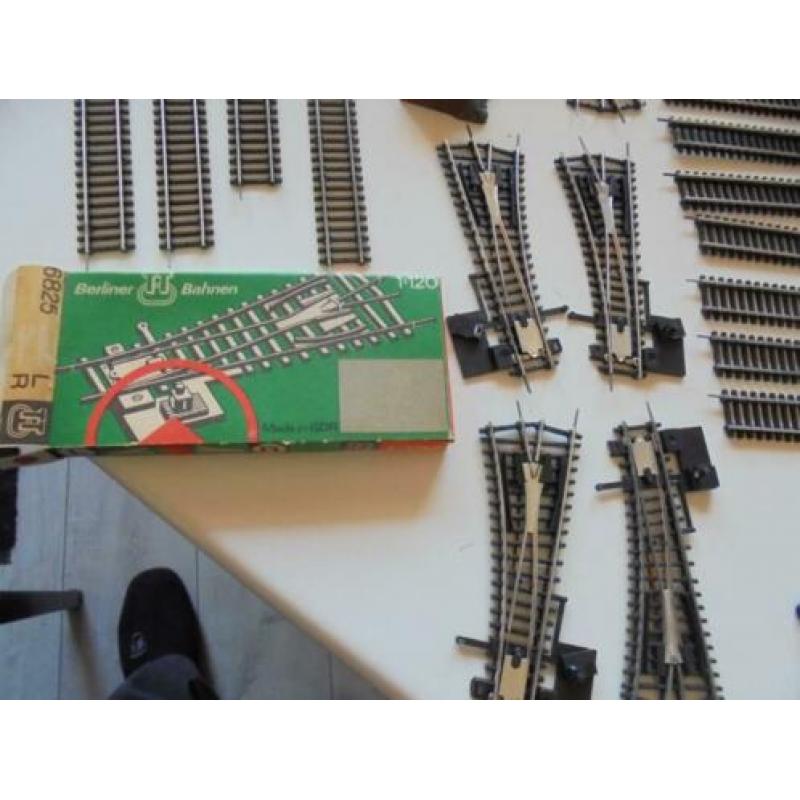 TT treinen sets 2x plus extra rails als nieuw