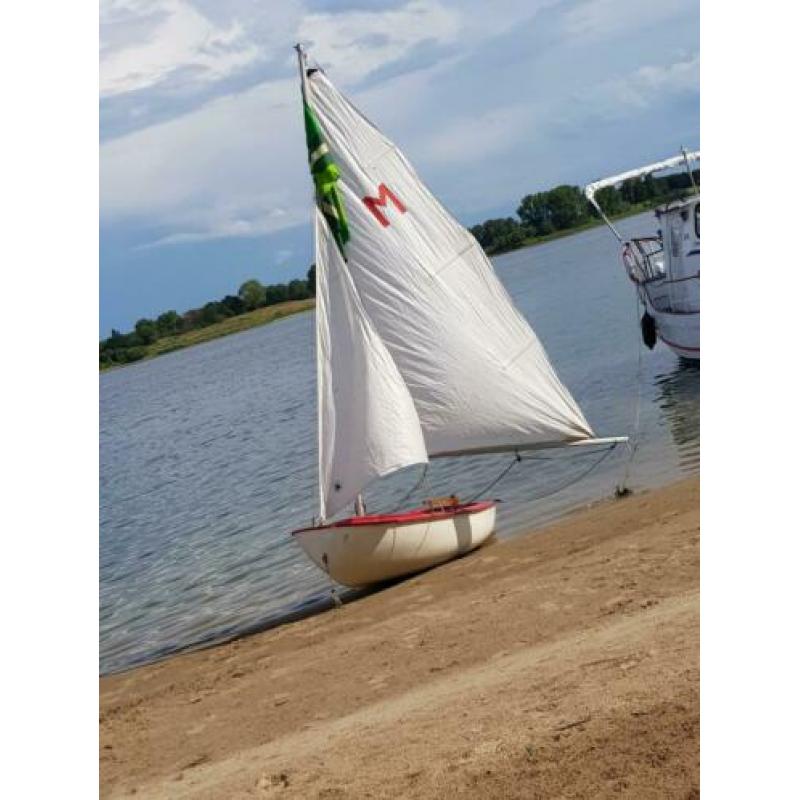 Dubdam - Middellandse zee jol zeilboot, 3 meter Zeilklaar