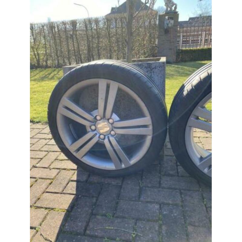 Originele Seat velgen /banden 7.5j x 18h2 ATS