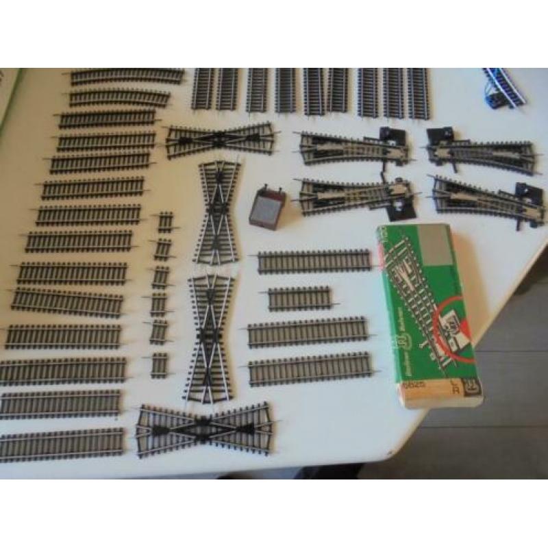 TT treinen sets 2x plus extra rails als nieuw