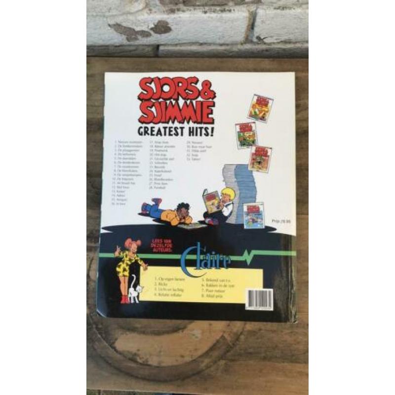 Drie Stripboeken Sjors en Sjimmie - € 1,- per stuk