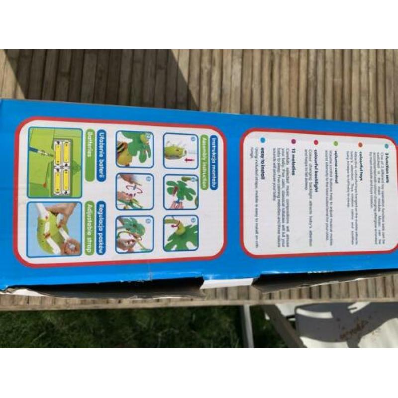 Muziekmobiel voor boven de box