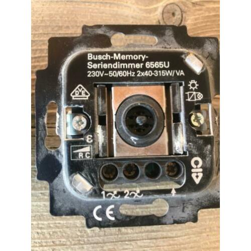 Busch Jaeger seriedimmer 6565U