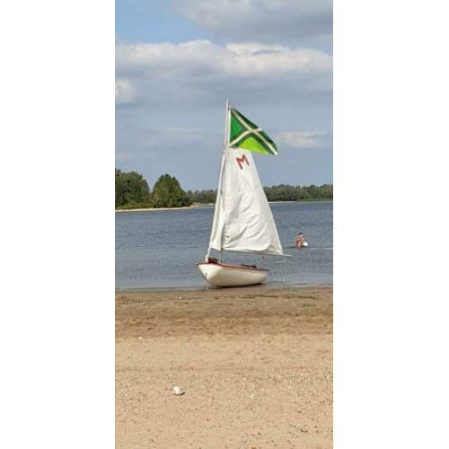 Dubdam - Middellandse zee jol zeilboot, 3 meter Zeilklaar