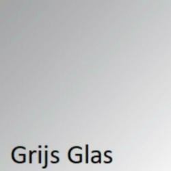 Schuifdeur nis 120 cm Grijs glas Ben Futura chroom