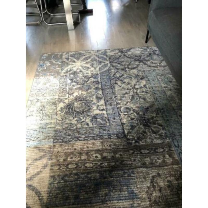 Desso blauw /grijs 240 bij 160 1jaar oud