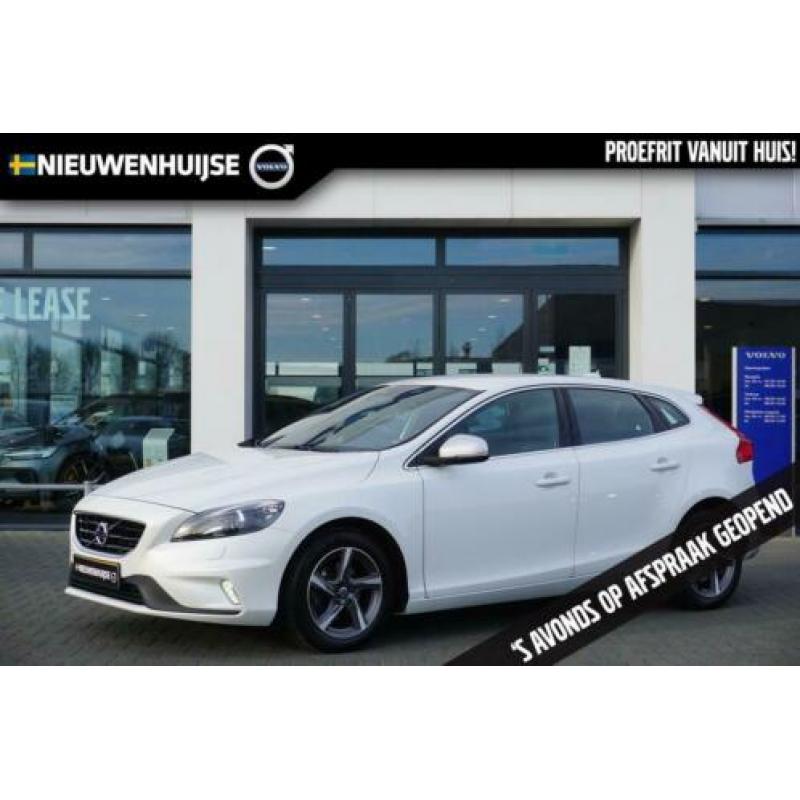 Volvo V40 2.0 D2 R-DESIGN BUSINESS SPORT XENON TREKHAAK WIT