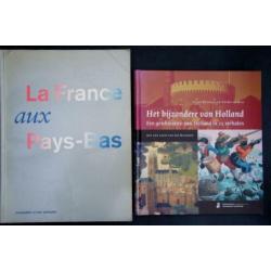 2 geillusteerde boeken:de fransen in Holland + Bijzondere