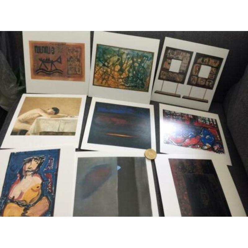 Aantal vierkante kunst Kaarten allerlei