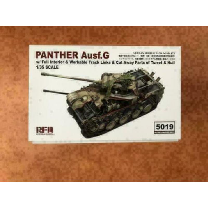 RYE Field RM-5019 Panther Ausf.G w/ Full Interior 1/35