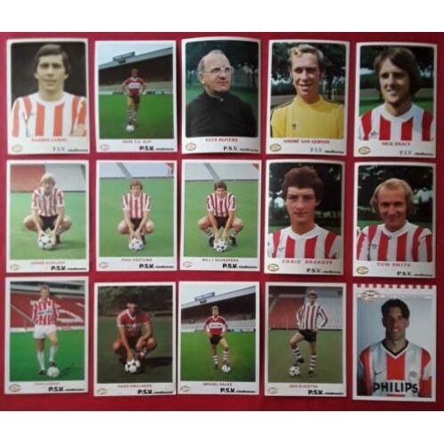 PSV Eindhoven foto's Oud Kees Rijvers Rene van der Gijp