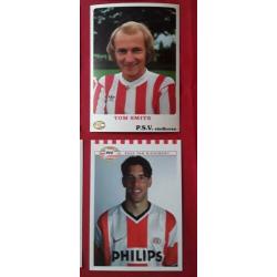 PSV Eindhoven foto's Oud Kees Rijvers Rene van der Gijp