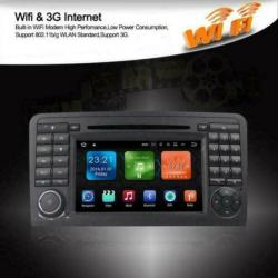 Mercedes ML radio navigatie android 9.0 wifi dab+ carplay