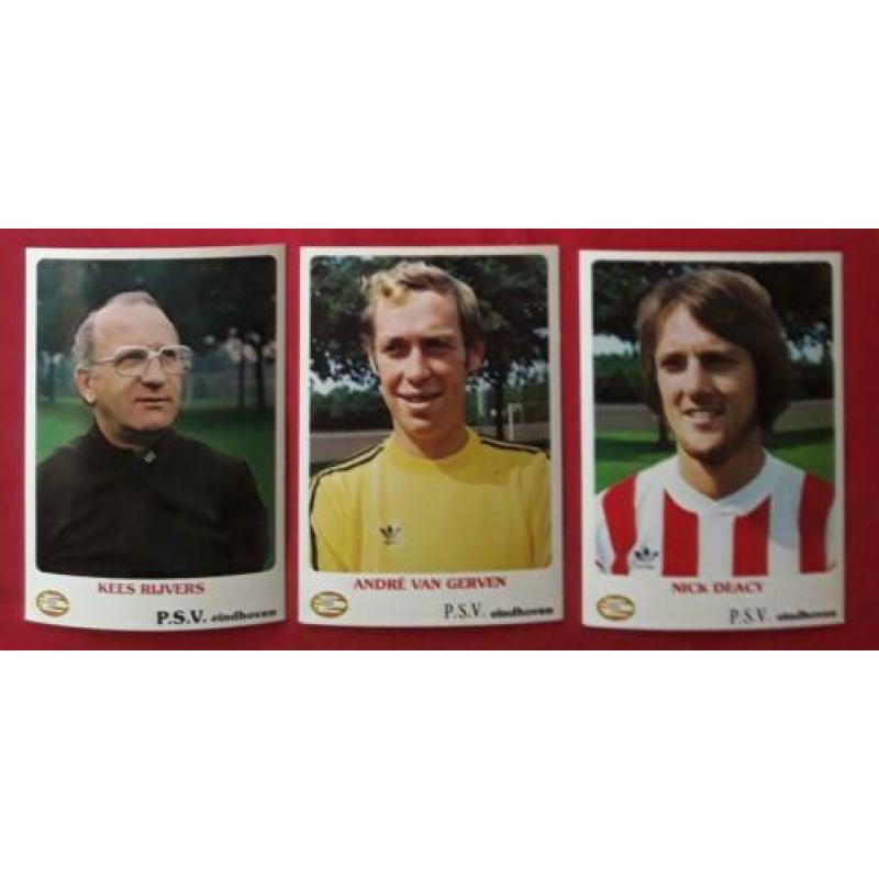 PSV Eindhoven foto's Oud Kees Rijvers Rene van der Gijp