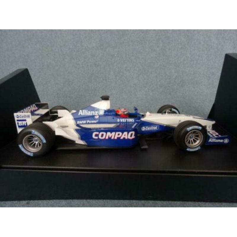F1 BMW Williams launch car 2002 Montoya Minichamps 1:18