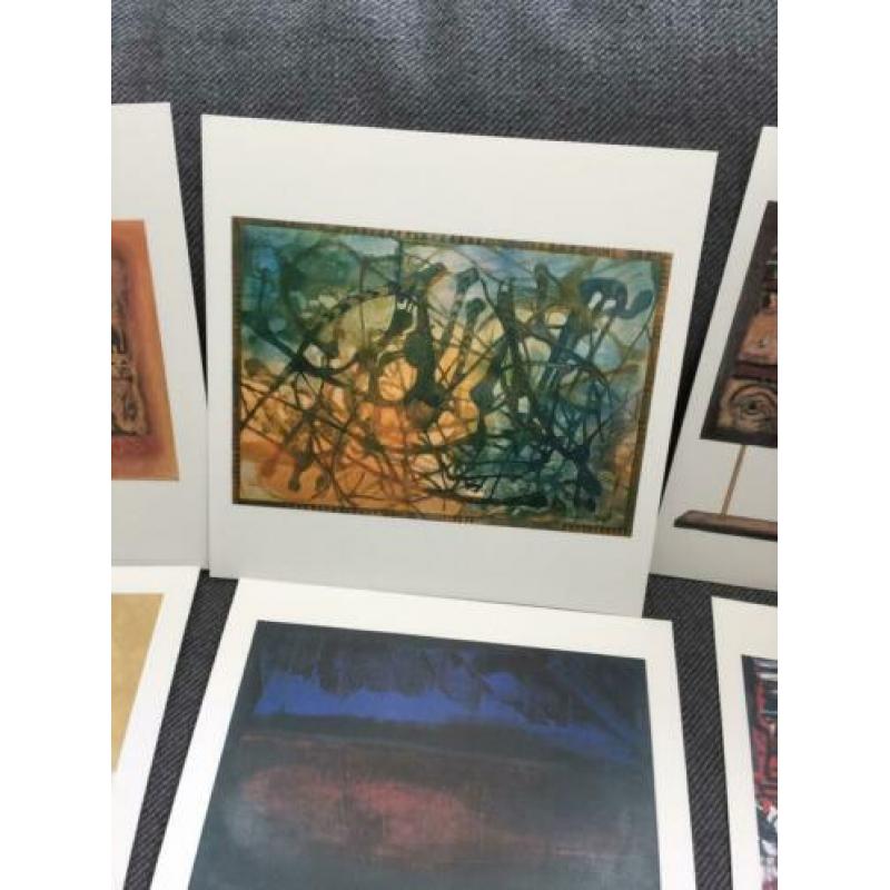 Aantal vierkante kunst Kaarten allerlei