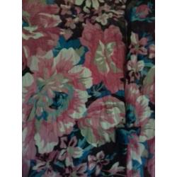 Miss Etam bloemen tuniek / blouse maat 38.