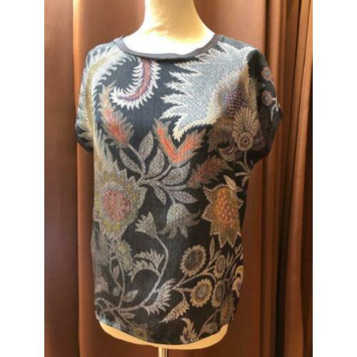 Luisa Cerano shirt bloemenprint mt36