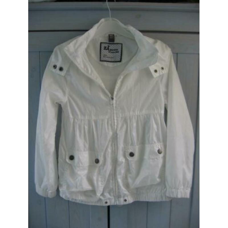*** Zara Kids Witte Meisjes Jas mt 140 ***