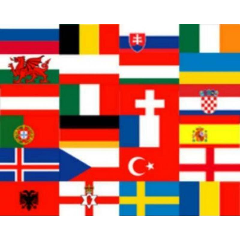 4 daagse vlaggen 90x150 cm,vlag voor de nijmeegse vierdaagse