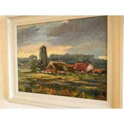 schilderij Ricky Damen - Brabants Landschap (peel)
