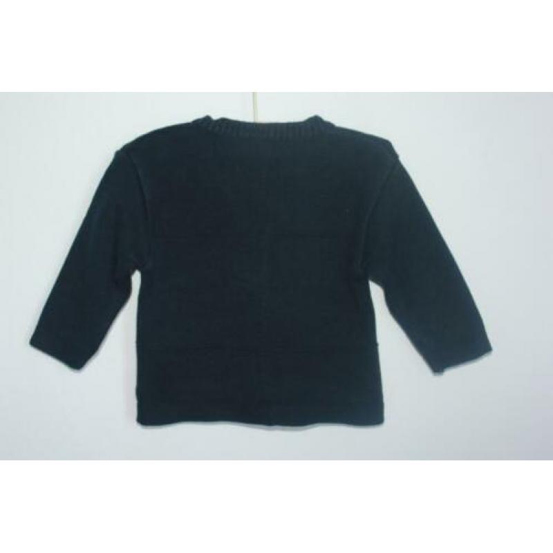 Donkerblauw vestje van Petit Bateau maat 68 (3176)
