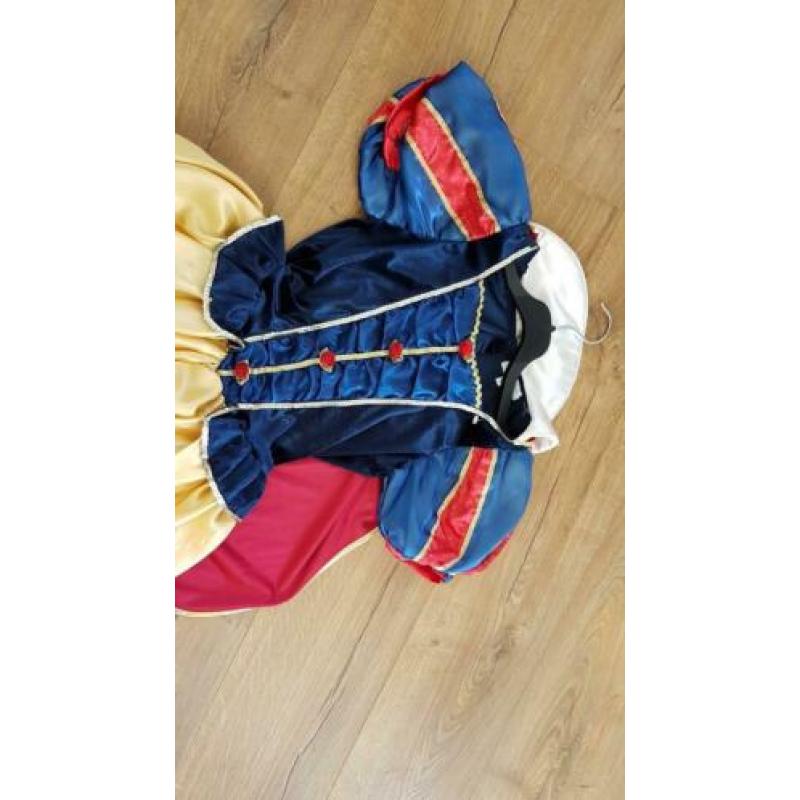 Verkleedjurk Sneeuwwitje mt 146/158