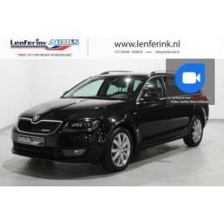 Skoda Octavia Combi 1.6 TDI 110 pk Ambition Bruin Lederen In