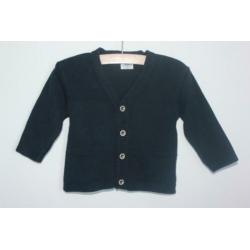 Donkerblauw vestje van Petit Bateau maat 68 (3176)